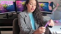 Guided handjob - POV - a naughty boss asked for a work meeting