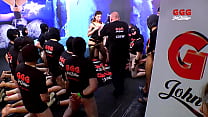 GGG JOHN THOMPSON - GANGBANG BACKSTEGE - GERMAN BUKKAKE