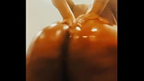 Big ass oiled sexy milf fingers her sexy pussy and squirts preview