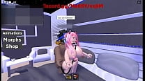 Roblox girl is fucked by big dick man