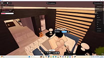 Getting fucked by a white guy in a Roblox Condo(no audio)