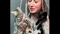 More kittens chilling with me ?How many kittens are too many?#Kittens #ChillVibes #CatLove #PsylandBodysuit #Inked...
