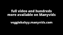 lip smelling and hair twirling gentle femdom tease and grind - full video on Veggiebabyy Manyvids