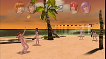 Nude Anime volleyball