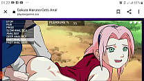 Sakura Goes Anal - Parte 2 - Comendo a Sakura com o Sasuke