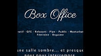 Box Office - Gentle blowjob public GFE french firty talk