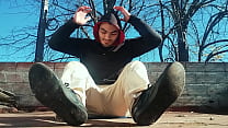 hombre musculoso outdoor Hombre Musculoso, Mansturbation de pene grande hasta Acabar