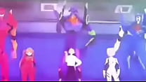 evangelion dançando funk