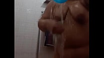 WIFE TAKING BATH