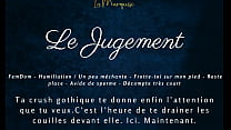 Le Jugement - French JOI Goth gf