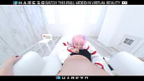 Horny Japanese girl Anna Saotome has gentle sex with a guy in VR.