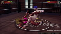 Frankie Fuxalot VS Jen (Naked Fighter 3D)