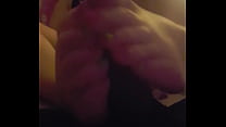 Footjob from Felicia