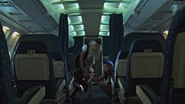 Linsey Mckenzie And Puma Swede Go Lesbian During A Cross Atlantic Flight