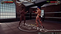 Leticia VS Sarah (Naked Fighter 3D)