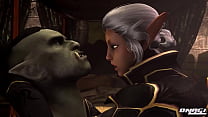 Ophelia the orc tamer all animations
