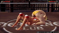 Lass vs Kyla - Naked Fighter 3d