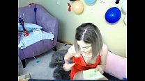 Cute woman dance - webcam sex cam 15