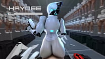 Haydee is fucked in the title screen pov