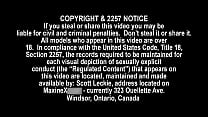 Scott Rhodes Cums On Maxine X's Tits After Pussy Masturbation!