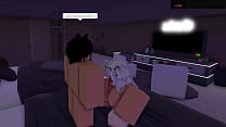 Roblox Fucking story in a hotel room(self roleplay)