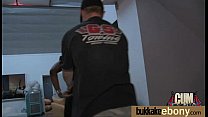 Interracial bukkake sex with black porn star 24