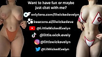 How would my fat ass look while riding your cock?
