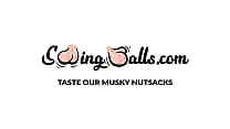 Dude with big nuts drills submissive twink with tight butt