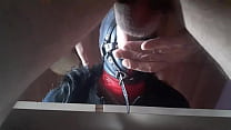MILF mouth-fucked with ring gag