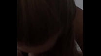 POV blonde blowjob