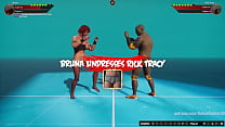 Bruna VS Rick Tracy (Naked Fighter 3D)
