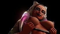 Ahsoka Tano getting dicked down at the bar