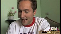 Ebony gets fucked in all holes by a group of white dudes 31