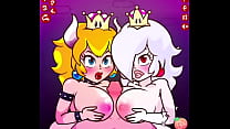 Bowsette & Boosette Titfuck