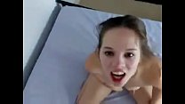 cute teen fuck and facial