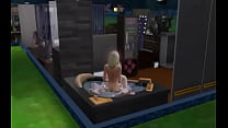 SIMS4 PORN- BLOSSOM HOUSE.  Anabelle Isabell blossom. VAGINAL.
