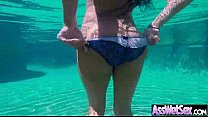 Girl With Sexy Big Round Ass Get Oiled And Fucked clip-19