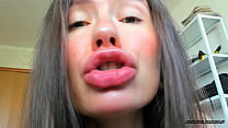 Bratty Girl Lip smelling JOI CUSTOM