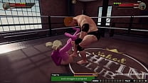 Preggy Peg VS Vilkor (Naked Fighter 3D)