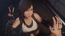 Tifa Lockhart Ultra Realistic Blowjob and Sex CGI