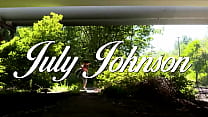 TURKISH-GERMAN BIG NATURAL TITS JULY JOHNSON - OUTDOOR SEX
