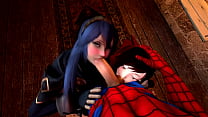 Lucina x Spider-Man x Ruby