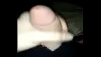Stroking my cock