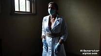 Naughty Female Doctor BDSM Bondage - Hardcore Cuffed and Naked Adventures Ai Generated