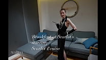 "Breakfast at Scarlet's" starring Scarlet645 . Look for more sexy time travel fun between Scarlet and Viktor this fall!!