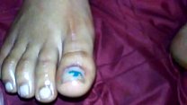 Ebony foot job