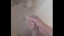 Jerking off in the bathroom