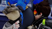 Cadet Tracer X Black Tracer X Tracer Ass/Pussy Worship