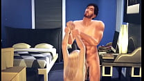 Sims 4 Hunk Facefuck