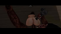 SECOND LIFE THUG FUCKS HOE WITH ROUND ASS